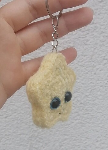 Beden Amigurumi Yıldız Anahtarlık
