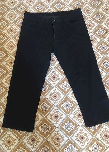 Zara Erkek Siyah Regular Fit Kot Pantolon