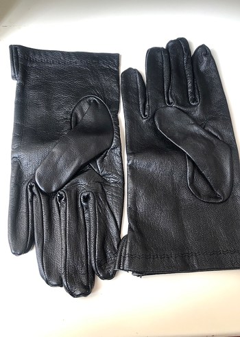 Siyah Deri Eldiveni - Görsel 2