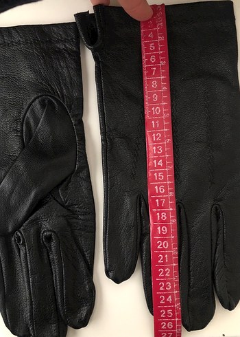 Siyah Deri Eldiveni - Görsel 5