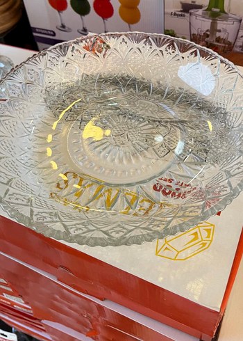 Paşabahçe Elmas BB-3000 Parlak Beyaz Meyve Tabağı Seti