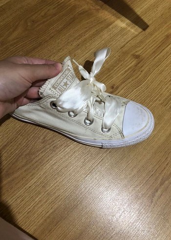 Krem rengi all star converse - Görsel 2