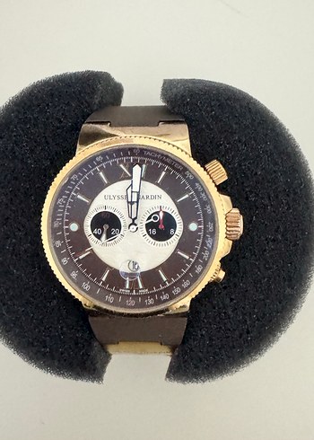 Altın Renk Modern Klasik Erkek Kol Saati - Görsel 7