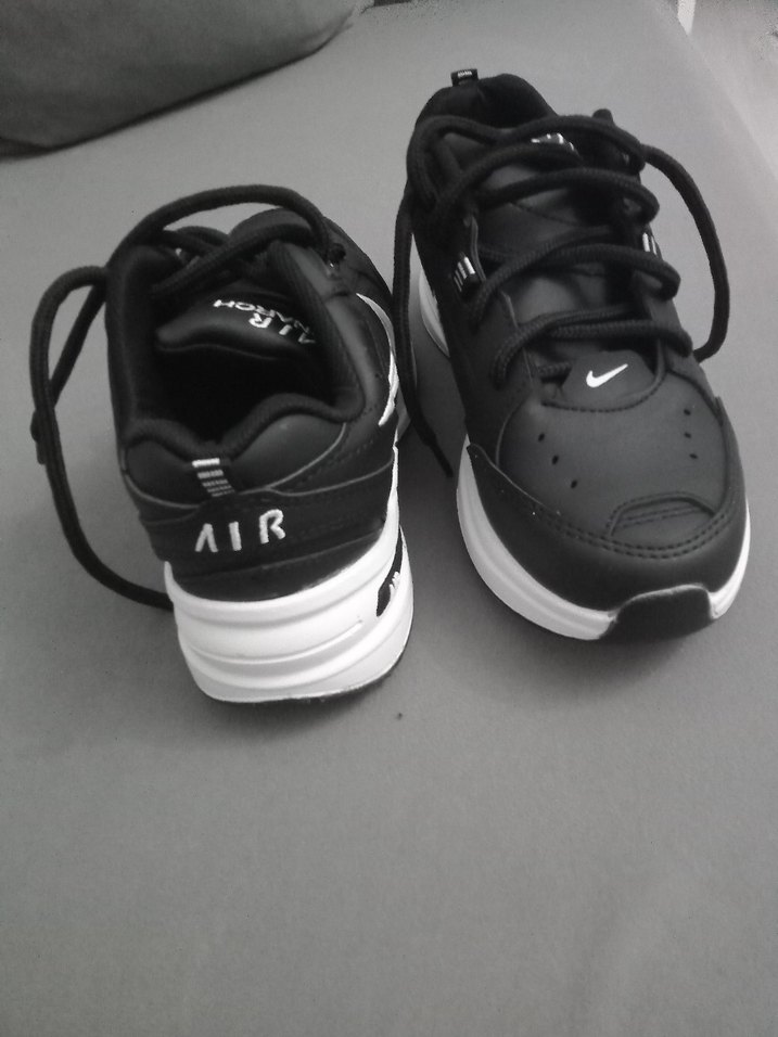 Siyah Bağcıklı Stiletto Topuklu Spor Ayakkabı - Görsel 2