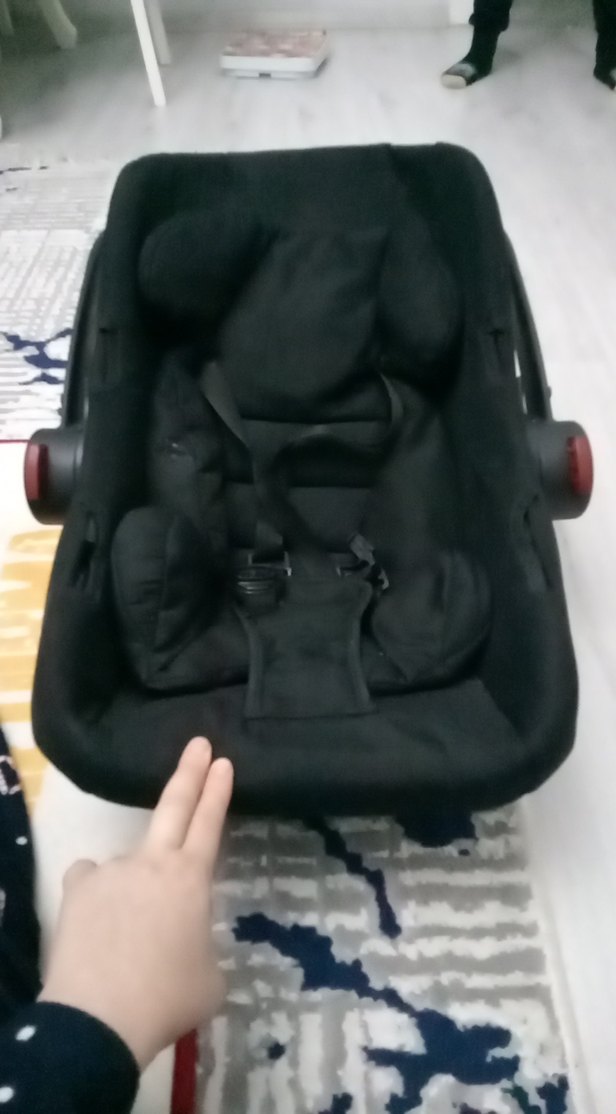 Siyah Bebek Araba Koltuğu - Görsel 2