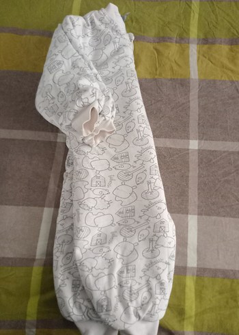 Gri Fermuarlı Bebek Tulumu - Görsel 3