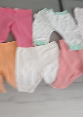 3-6 Ay Beden çeşitli Renk kız çocuk taytları
