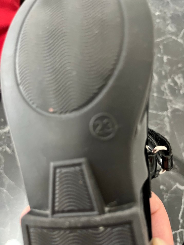 Kız Çocuk Siyah Rugan Fiyonk Detaylı Babet 23 numara - Görsel 5