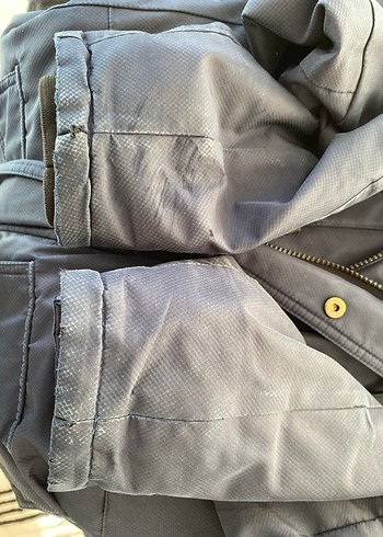 lumberjack Lacivert Kapüşonlu Mont LARGE BEDEN - Görsel 2