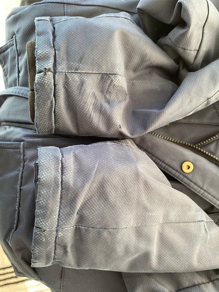 lumberjack Lacivert Kapüşonlu Mont LARGE BEDEN - Görsel 2