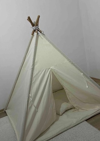 Pamuklu Beyaz Çocuk Oyun Matı - Görsel 2