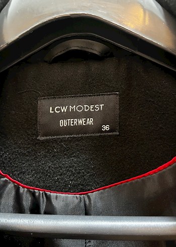 LCW 36 Beden Kaşe Kaban - Görsel 2