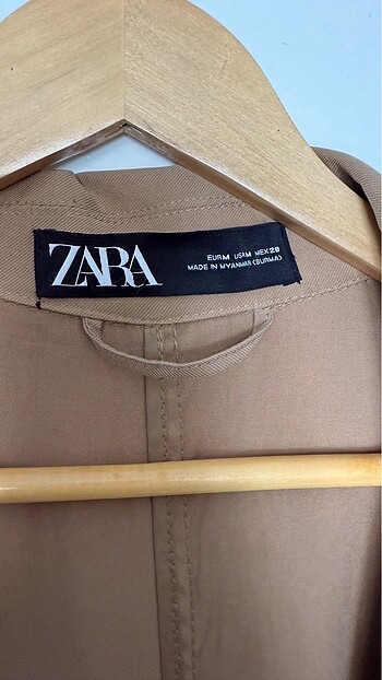 m Beden Zara trençkot trenchcoat