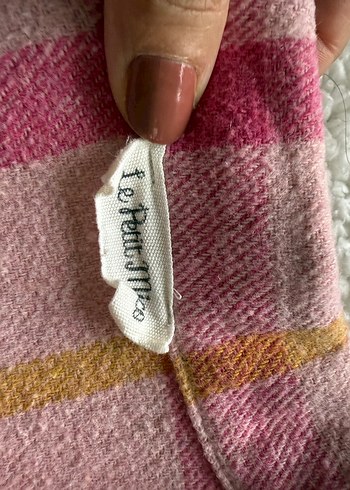 Düğmeli Pembe kız çocuk Polar Gömlek - Görsel 5