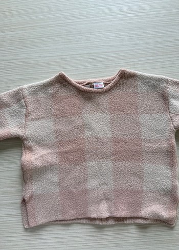 Pembe kız çocuk kazak - Görsel 3