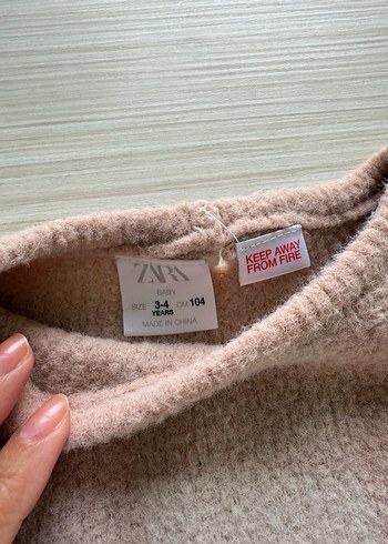 Pembe kız çocuk kazak - Görsel 5