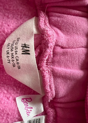 Barbie Baskılı Pembe Kız Eşofman Takımı - Görsel 5