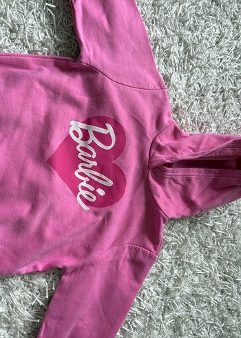 Barbie Baskılı Pembe Kız Eşofman Takımı - Görsel 6