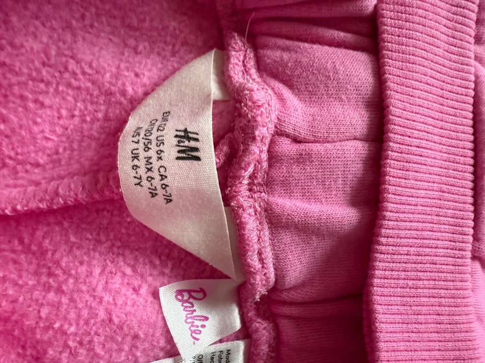 Barbie Baskılı Pembe Kız Eşofman Takımı - Görsel 5