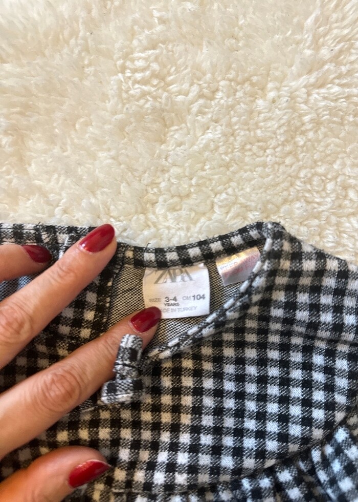 Zara 3-4 yaş kız çocuk elbise - Görsel 3