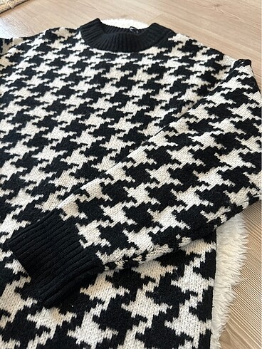 Uzun kazak elbise hm kadın s beden - Görsel 6