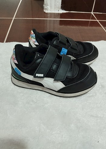 Erkek Çocuk Siyah Puma Spor Ayakkabı