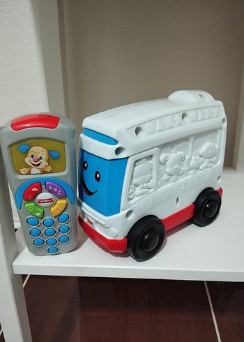 Beden Renkli Eğitici Oyuncak Otobüs ve Kumanda