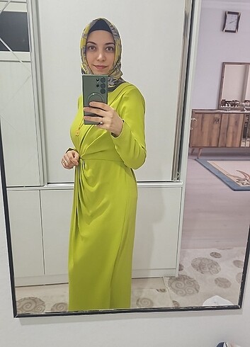 Puane Tesettur abiye elbise