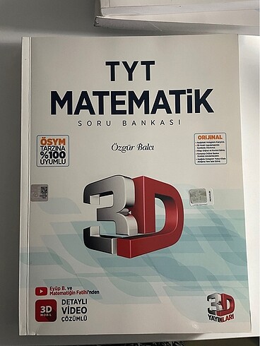 3D tyt matematik soru bankası