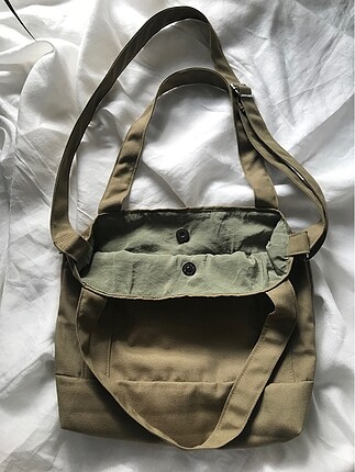 American Vintage Haki Tote Çanta