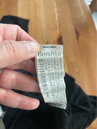 m Beden siyah Renk BERSHKA TSHIRT