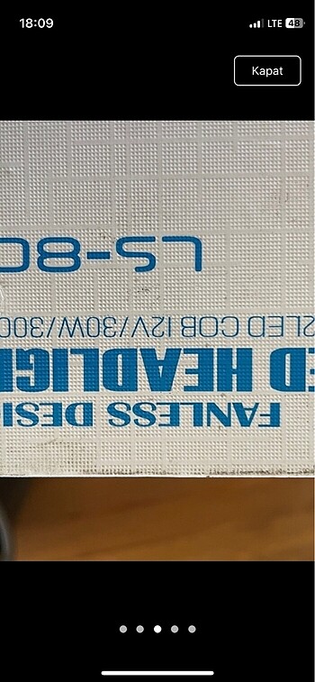 Beden Led Xenon Space H7