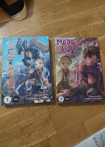 Made in abyss cilt 1 ve 2 manga