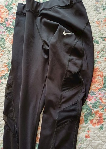 Siyah nike  Spor Tayt - Görsel 5