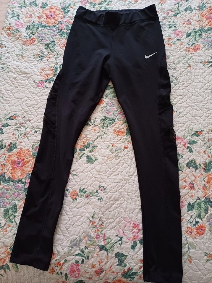 Siyah nike  Spor Tayt - Görsel 2