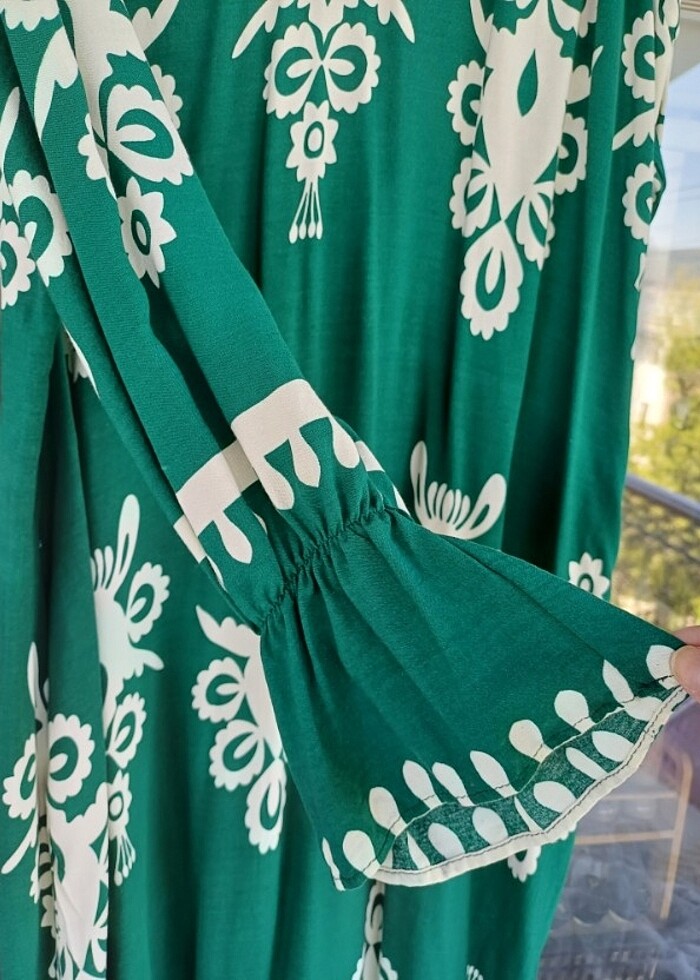 Pamuk dokuma tunik - Görsel 3