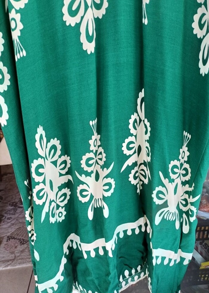 Pamuk dokuma tunik - Görsel 4