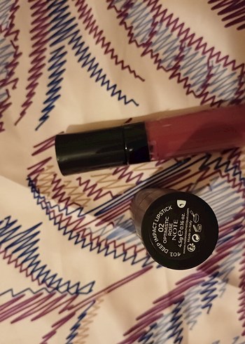 Bordo Renk Pastel Uzun Süre Kalıcı Ruj+ note kırmızı ruj - Görsel 2