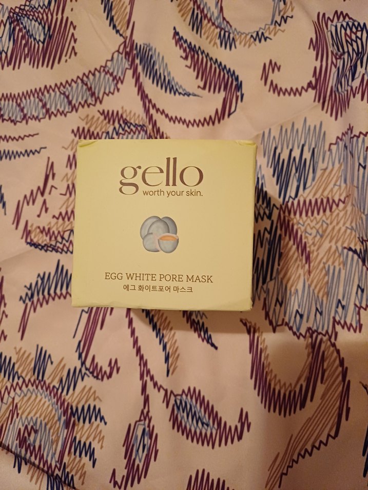 Gello Beyaz Yumurta Gözenek kore Maskesi - Görsel 2