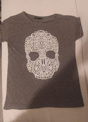 m Beden Kurukafa Tshirt