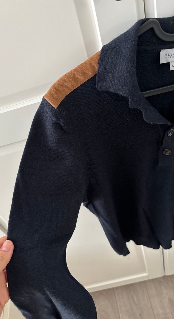 Beymen  Kahverengi Detaylı Erkek kazak - Görsel 4