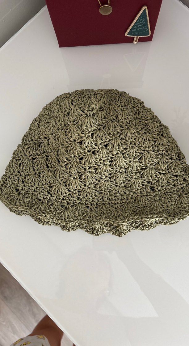 Örgü Bohem Kadın Şapka - Görsel 2