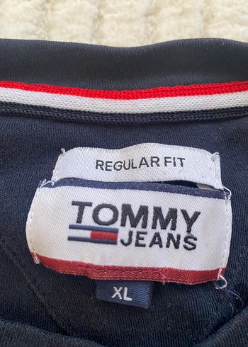 xl Beden Tommy Hilfiger Erkek Lacivert Tişört