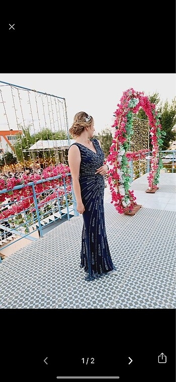 Taşlı Abiye elbise