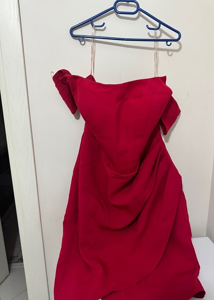 Nar çiçeği elbise - Görsel 4