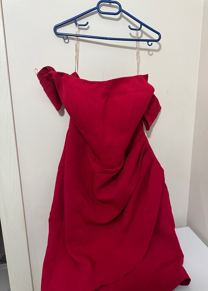 Nar çiçeği elbise - Görsel 5