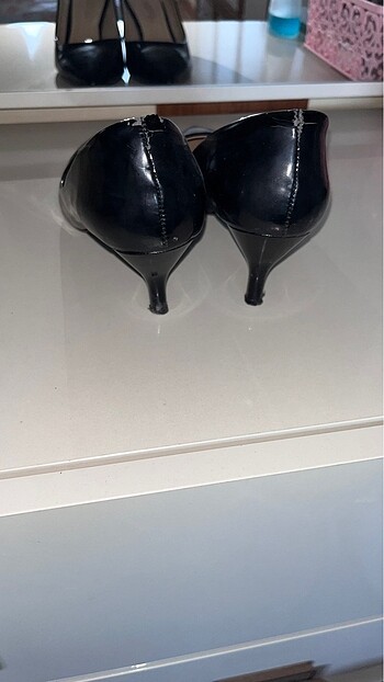 38 Beden siyah Renk Stiletto Ayakkabı