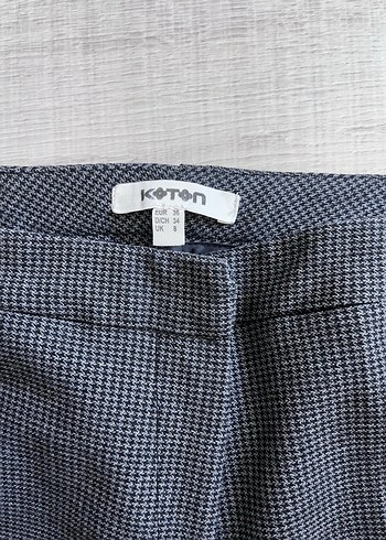 Koton Gri Kadın Kumaş Pantolon