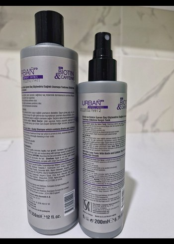 Urban Care Biotin & Kafein Saç Şampuanı ve Sprey - Görsel 2