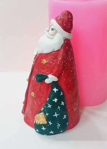  Noel Baba Silikon Kalıp- K7634